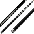 Billardqueue, Pool, Predator 9K-3, Uni-Loc, Centro Oberteil, schwarzer dünner Ring, 12,4 mm UL