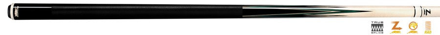 Billardqueue, Pool, Predator Sneaky Pete Classics, SP8 LW, Radial, 314-3 Oberteil, schwarzer Ring, RAD