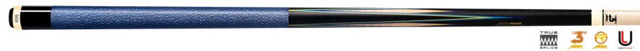 Billardqueue, Pool, Predator Sneaky Pete SP8 BC LW, Uni-Loc, Z-3 Oberteil, schwarzer Ring
