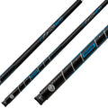 Billardqueue, Pool, Predator Sport 2 AMP SW, Radial, Centro Oberteil, schwarzer dünner Ring, 12,4 mm RAD