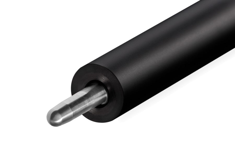 Billardqueue, Pool, Predator Sport 2 AMP SW, Uni-Loc, Centro Oberteil, schwarzer dünner Ring, 12,4 mm UL