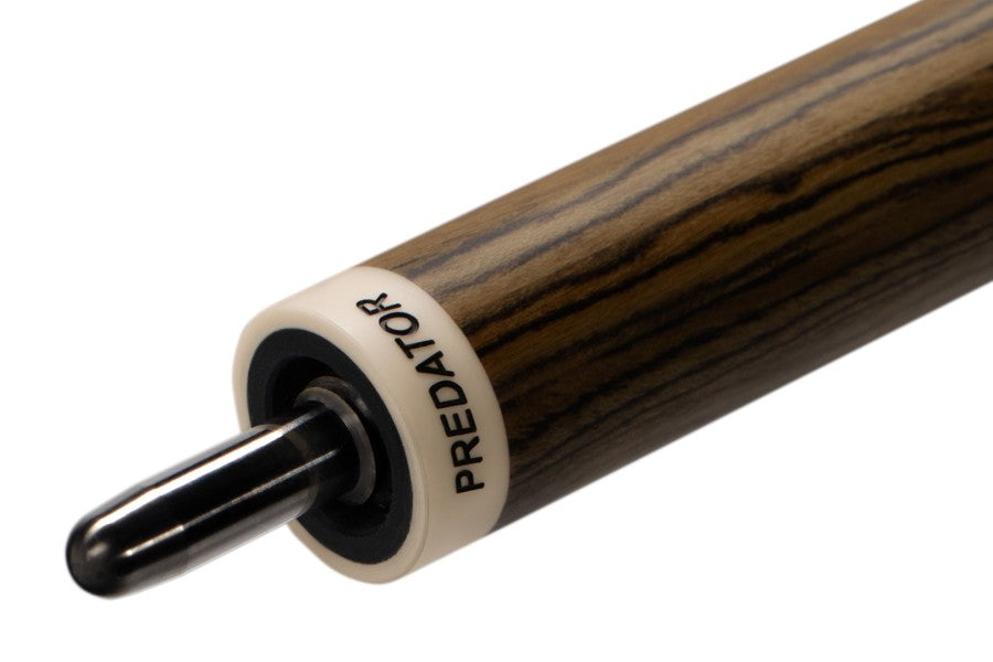 Billardqueue, Pool, P3 Revo Bocote LL, Uni-Loc, inkl. 8 inch QR2 extension, Bocote, Centro Oberteil, schwarzer dünner Ring, 12,4 mm UL