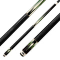 Billardqueue, Pool, Predator Truesplice-16 GEN2, ebony, Radial, Centro Oberteil, schwarzer dünner Ring, 12,4 mm RAD