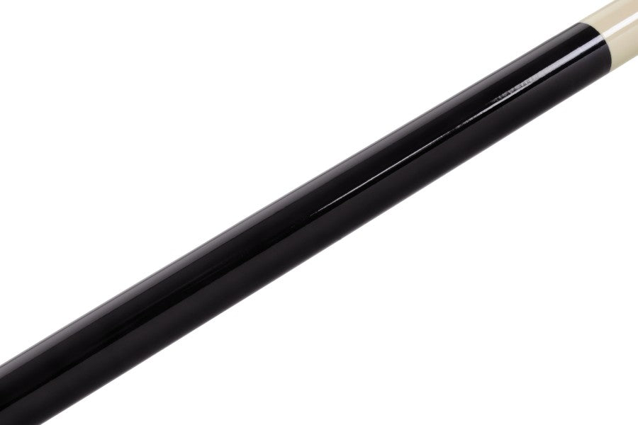 Billardqueue, Snooker, Kallisto KA-1, schwarz, einteilig, Klebeleder