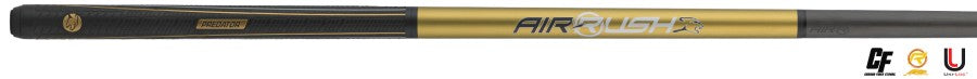 Billardqueue, Pool, Predator Air Rush Gold SW, Jump, Sport Wrap, dreiteilig, Uni-Loc