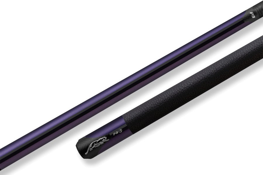Billardqueue, Pool, Predator P3 Revo Purple LL, Uni-Loc, Z-3 Oberteil, schwarzer dünner Ring, 30 inch UL