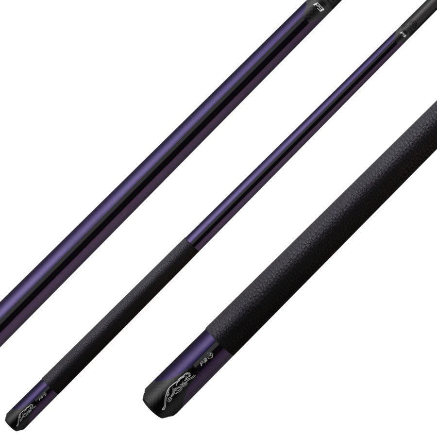 Billardqueue, Pool, Predator P3 Revo Purple LL, Uni-Loc, Revo Oberteil, White Vault Plate, 12,9 mm UL