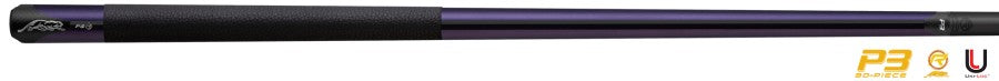 Billardqueue, Pool, Predator P3 Revo Purple LL, Uni-Loc, Revo Oberteil, Black Vault Plate, 12,4 mm UL