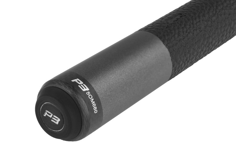 Billardqueue, Pool, Predator P3 Metallic Grey LL, Uni-Loc, Revo Oberteil, Black Vault Plate, 12,9 mm, 30 inch UL