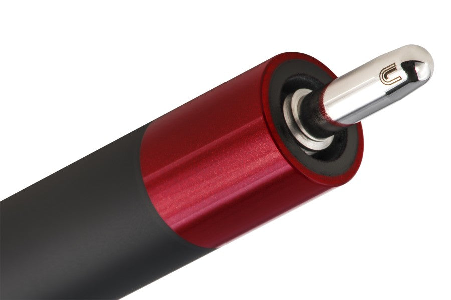 Billardqueue, Pool, Predator SP2 Metallic Red 1, Uni-Loc, 314-3 Oberteil, schwarzer Ring, UL