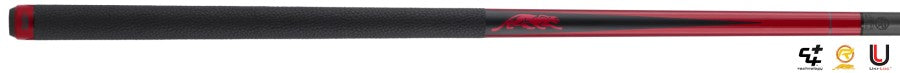 Billardqueue, Pool, Predator SP2 Metallic Red 2, Uni-Loc, Revo Oberteil, White Vault Plate, 11,8 mm UL