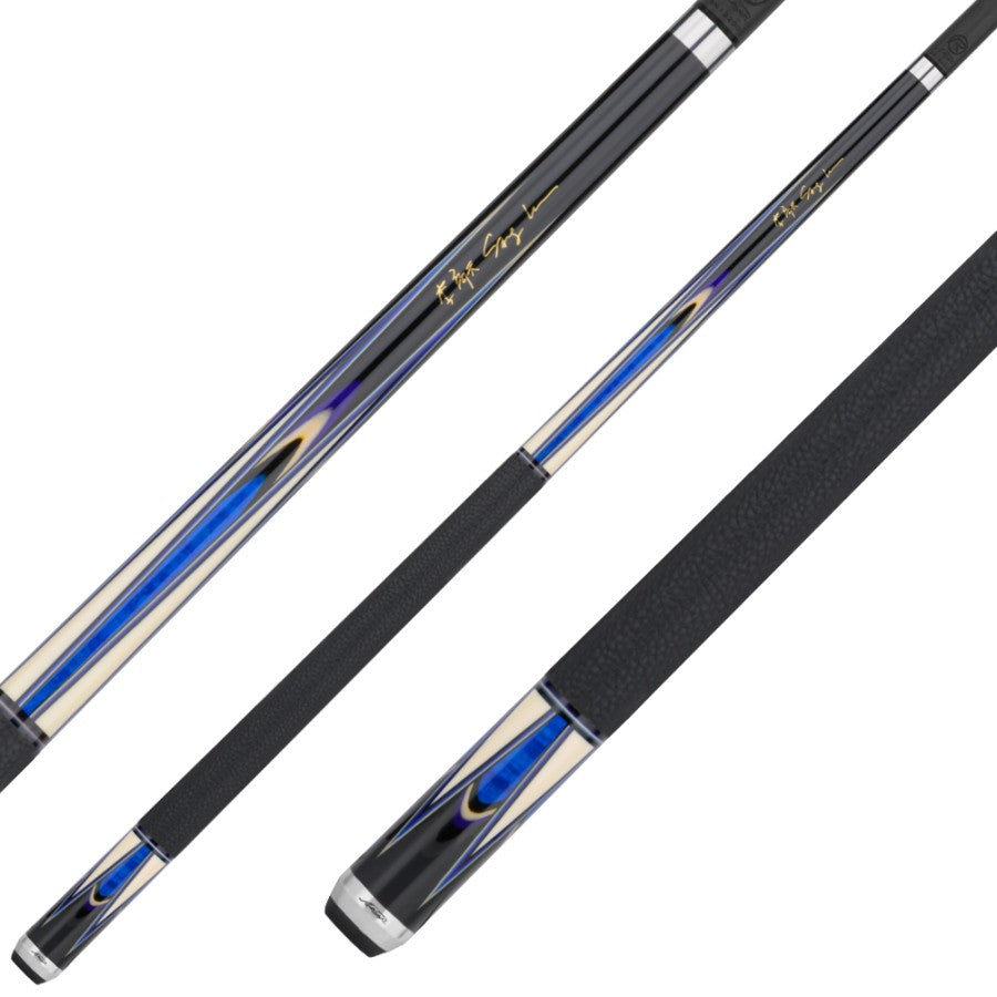 Billardqueue, Pool, Predator Sang Lee Series 2 SL2-3, Radial, Revo Oberteil, Black Vault Plate, 12,9 mm RAD