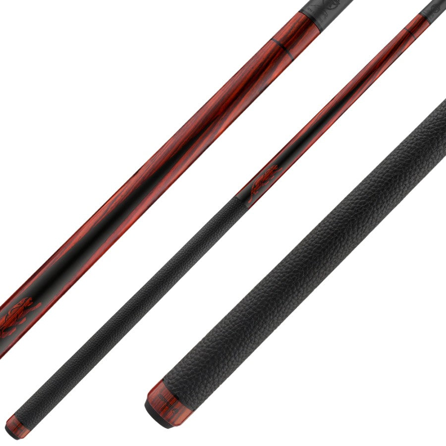 Billardqueue, Pool, Predator SP2 Cocobolo 2, Uni-Loc, Revo Oberteil, White Vault Plate, 12,4 mm UL