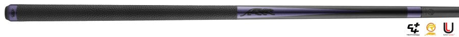 Billardqueue, Pool, Predator SP2 Metallic Purple 1, Uni-Loc, Revo Oberteil, White Vault Plate, 12,4 mm UL