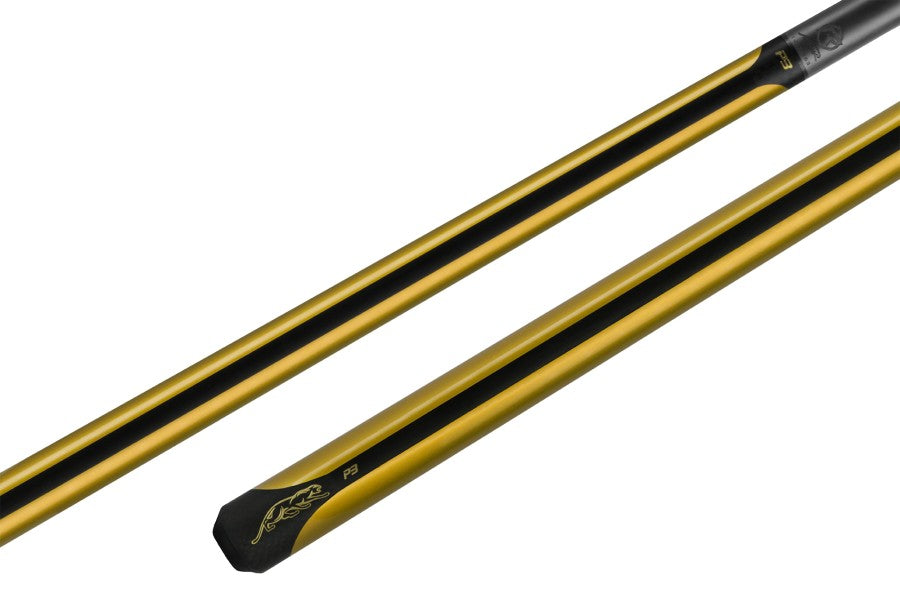 Billardqueue, Pool, Predator P3 Revo Gold NW, Uni-Loc, Revo Oberteil, White Vault Plate, 12,4 mm, 30 inch UL
