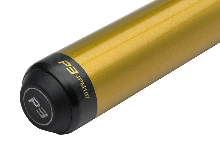 Billardqueue, Pool, Predator P3 Revo Gold NW, Uni-Loc, Revo Oberteil, Black Vault Plate, 12,9 mm, 30 inch UL