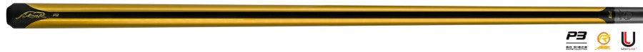 Billardqueue, Pool, Predator P3 Revo Gold NW, Uni-Loc, Revo Oberteil, White Vault Plate, 12,9 mm UL