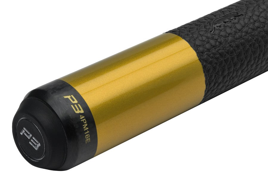 Billardqueue, Pool, Predator P3 Revo Gold LL, Uni-Loc, Revo Oberteil, Black Vault Plate, 11,8 mm UL