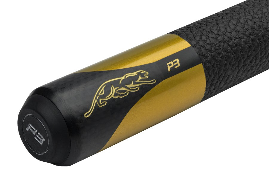 Billardqueue, Pool, Predator P3 Revo Gold LL, Uni-Loc, Revo Oberteil, White Vault Plate, 11,8 mm UL