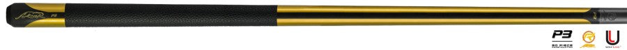 Billardqueue, Pool, Predator P3 Revo Gold LL, Uni-Loc, Revo Oberteil, White Vault Plate, 11,8 mm UL