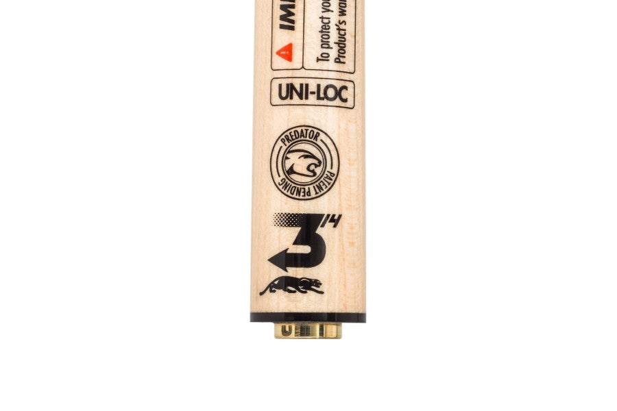 Oberteil, Pool, Predator 314-3, schwarzer Ring (schmal), Uni-Loc