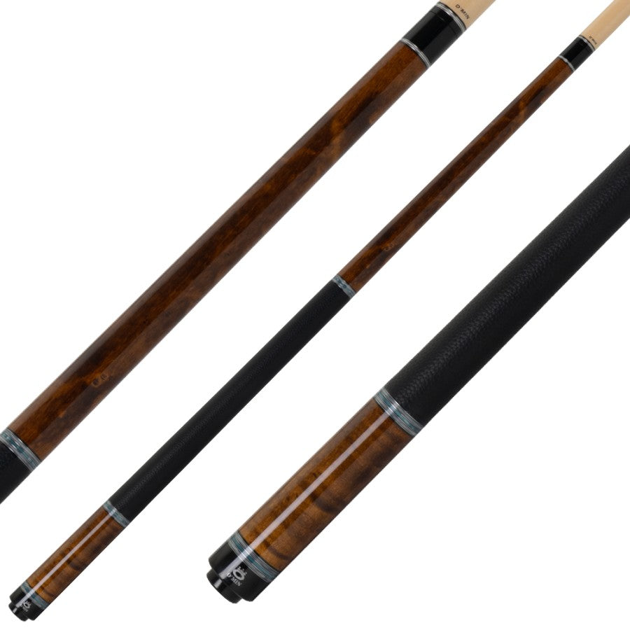 Billardqueue, Pool, O´Min Birdseye Maple Dyed Coffee , Radial