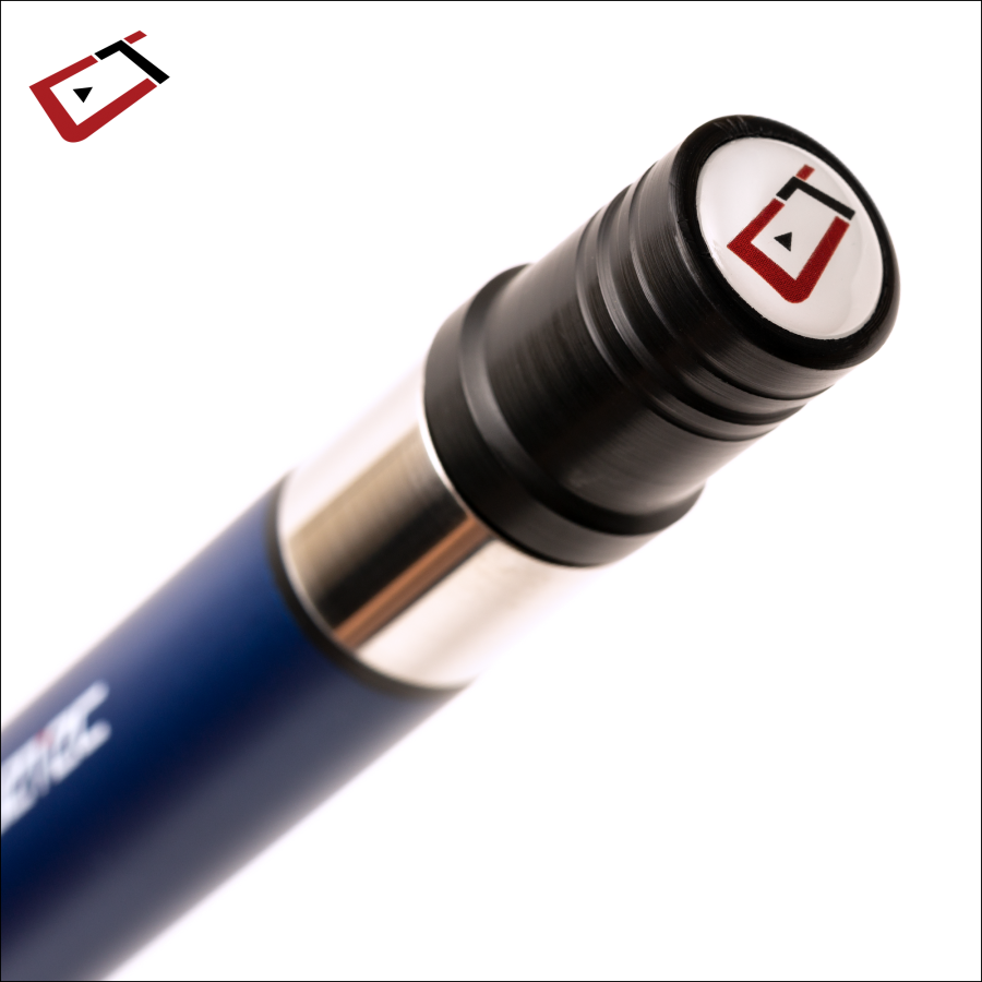 Billardqueue, Pool, Cuetec Cynergy CT-15K Carbon, sapphire-blau, 3/8x14, 12.5mm