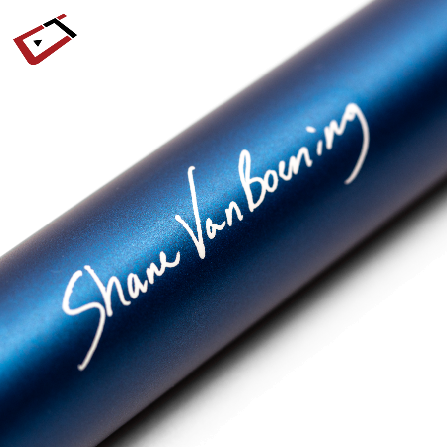 Billardqueue, Pool, Cuetec Cynergy CT-15K Carbon, sapphire-blau, 3/8x14, 12.5mm