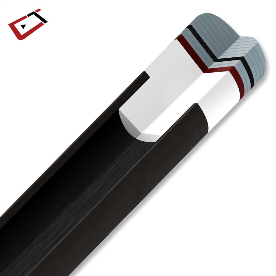 Billardqueue, Pool, Cuetec Cynergy CT-15K Carbon, walnut, 3/8x14