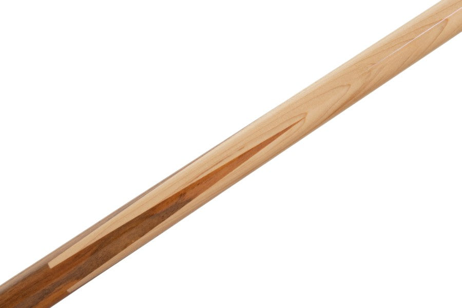 Billardqueue, Snooker, ST-1, natur, einteilig, Klebeleder