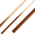 Billardqueue, Snooker, ST-1, natur, einteilig, Klebeleder