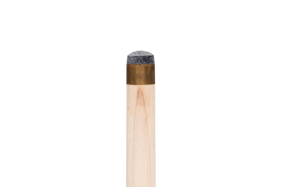 Billardqueue, Snooker, ST-1, natur, einteilig, Klebeleder