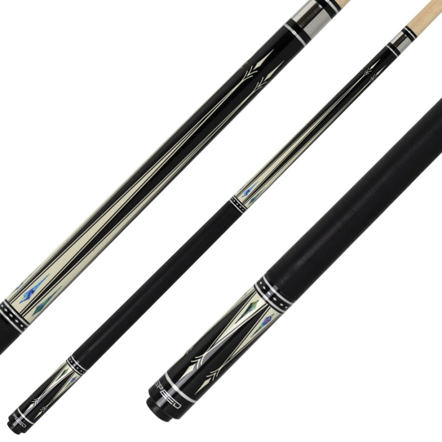 Billardqueue, Pool, Classic Speed-4, Irish Linen, passend zu Uni-Lock