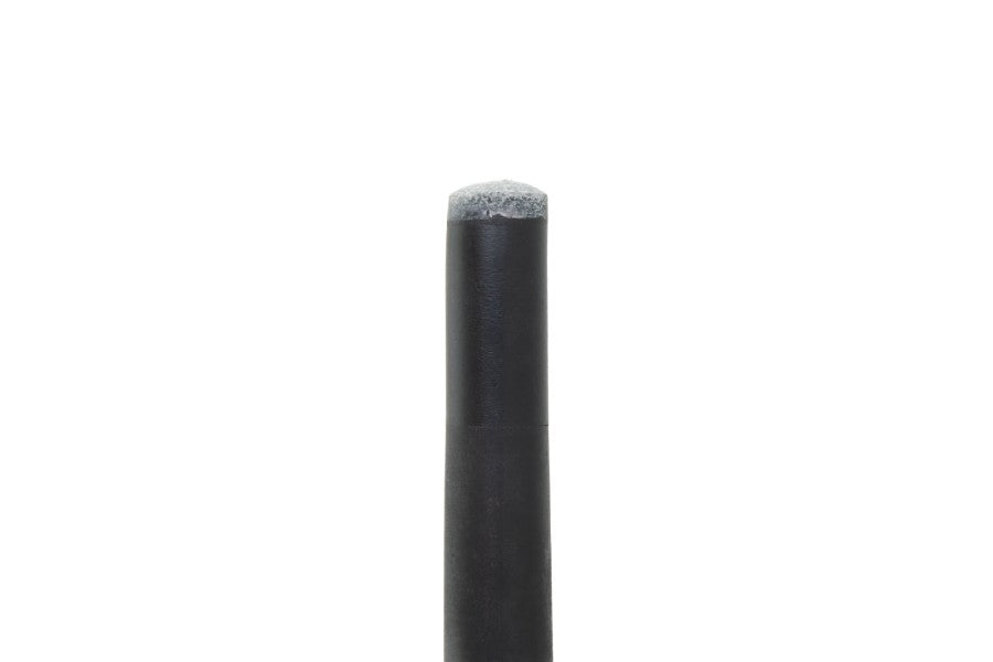 Billardqueue, Pool, Blacky CLB-1, schwarz, einteilig, Klebeleder