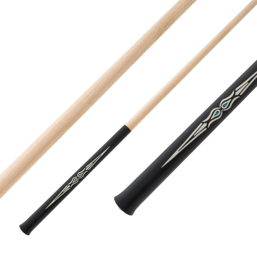 Billardqueue, Pool, Classic, Jump CLJ-4, schwarz, Schnellverschluss