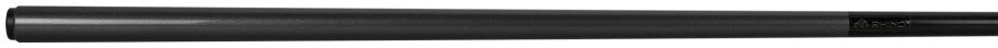 Billardqueue, Pool, RHINO Carbon, grau, einteilig, Klebeleder