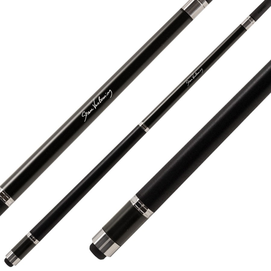 Billardqueue, Pool, Cuetec Cynergy CT-15K Carbon, glänzend-schwarz, 3/8x14, 12.5mm
