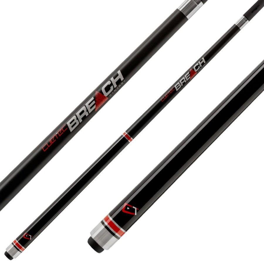 Billardqueue, Pool, Cuetec "Breach" Cynergy CT-15K Carbon Break, metallic-schwarz, 3/8x14