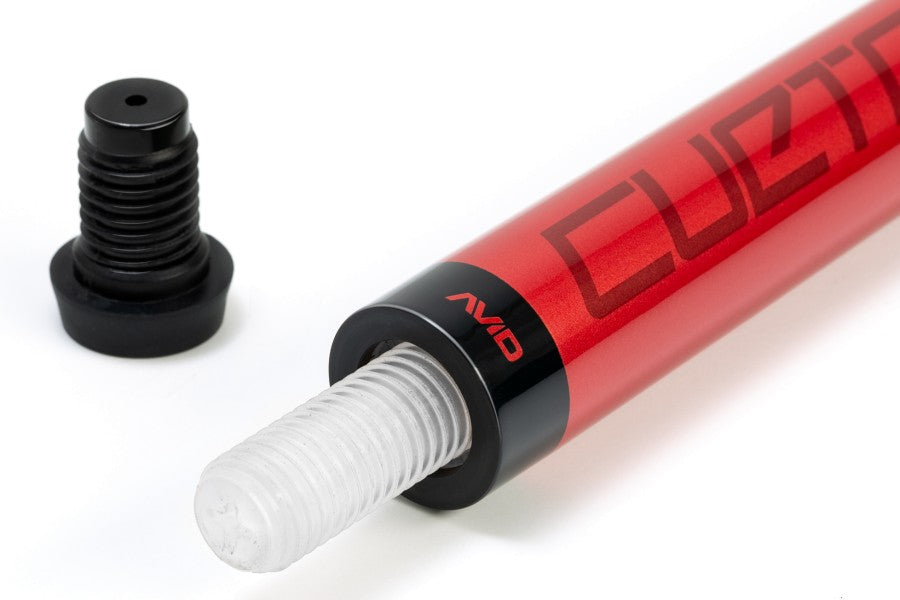 Billardqueue, Pool, Cuetec Chroma Chrimson, rot, 3/8x14, 11,75mm