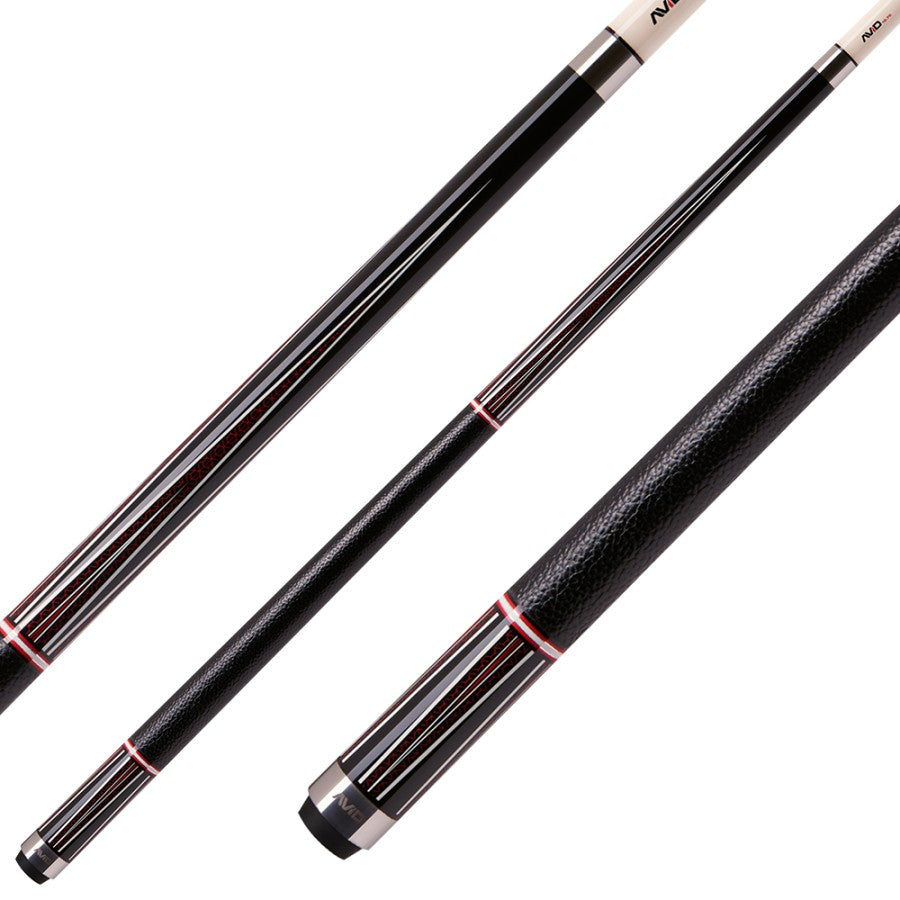 Billardqueue, Pool, Cuetec Opt-X, Red, 3/8x14, 12,25mm