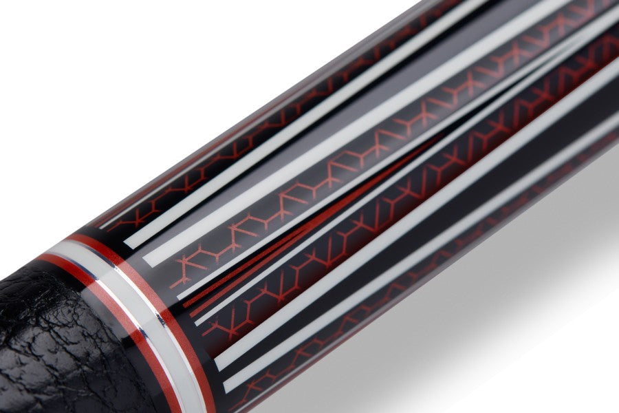 Billardqueue, Pool, Cuetec Opt-X, Red, 3/8x14, 12,25mm
