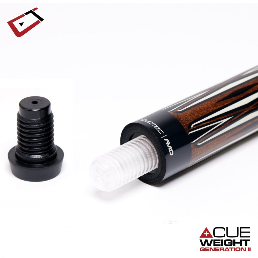 Billardqueue, Pool, Cuetec AVID Proof Brown LTC, 3/8x14, 12.25mm