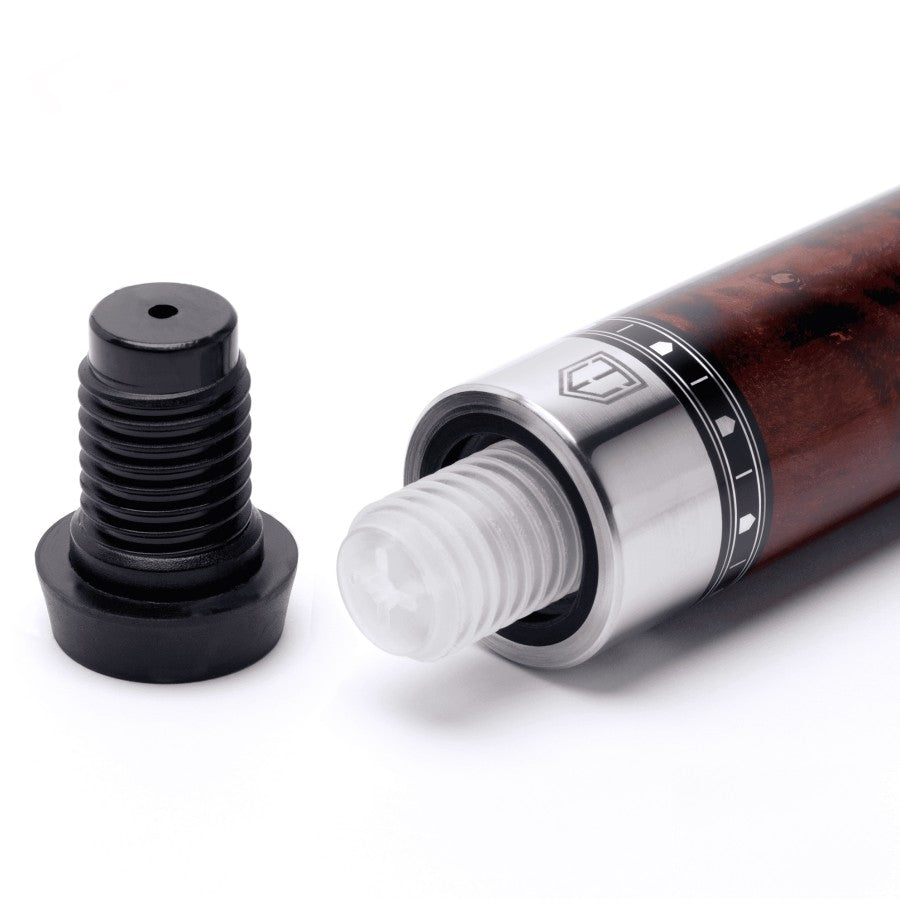 Billardqueue, Pool, Cuetec Cynergy Truewood Gen. 2, Burl II LTW, 3/8x14, 12.5mm