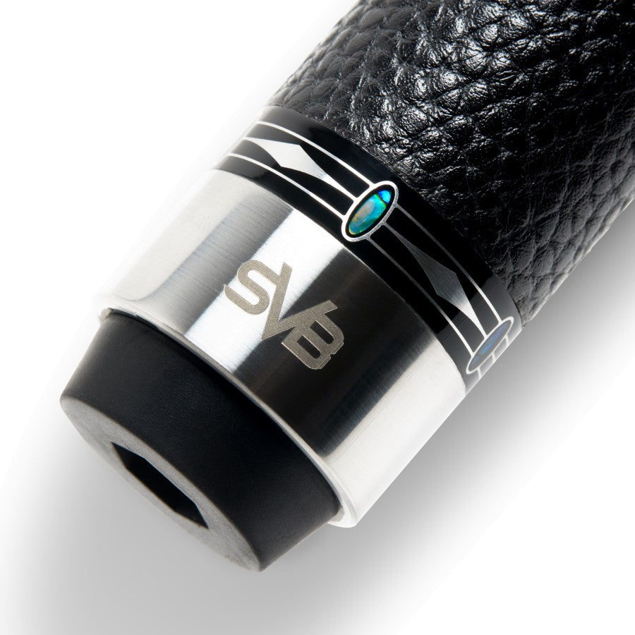 Billardqueue, Pool, Cuetec Cynergy SVB Gen2, Black LTW, 3/8x14, 12.5mm