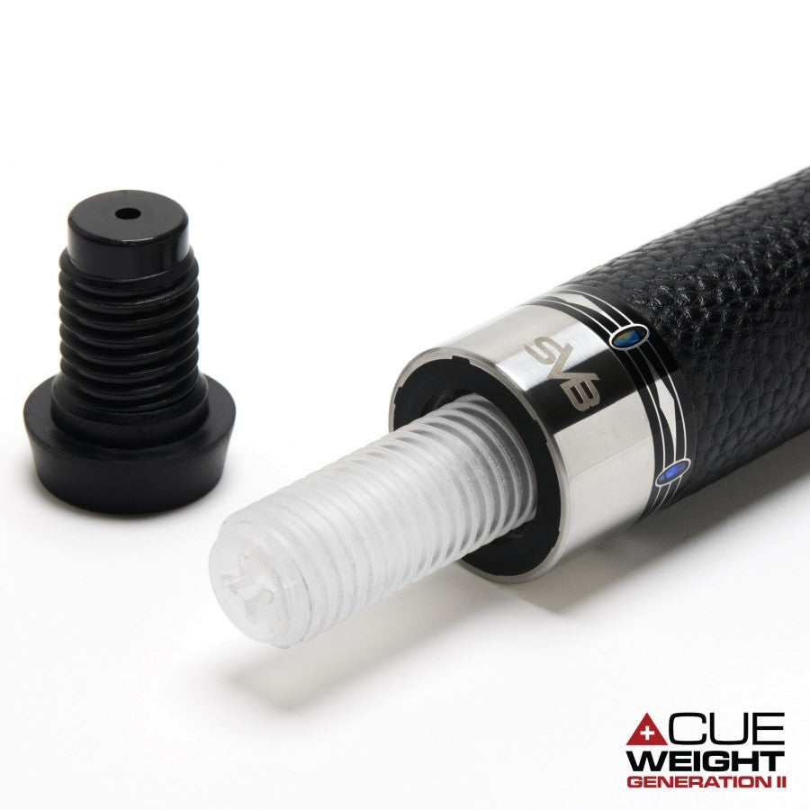Billardqueue, Pool, Cuetec Cynergy SVB Gen2, Black LTW, 3/8x14, 12.5mm