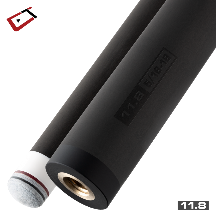 Oberteil, Pool, Cuetec Cynergy CT-15K Carbon, 5/16x14, 11.8mm