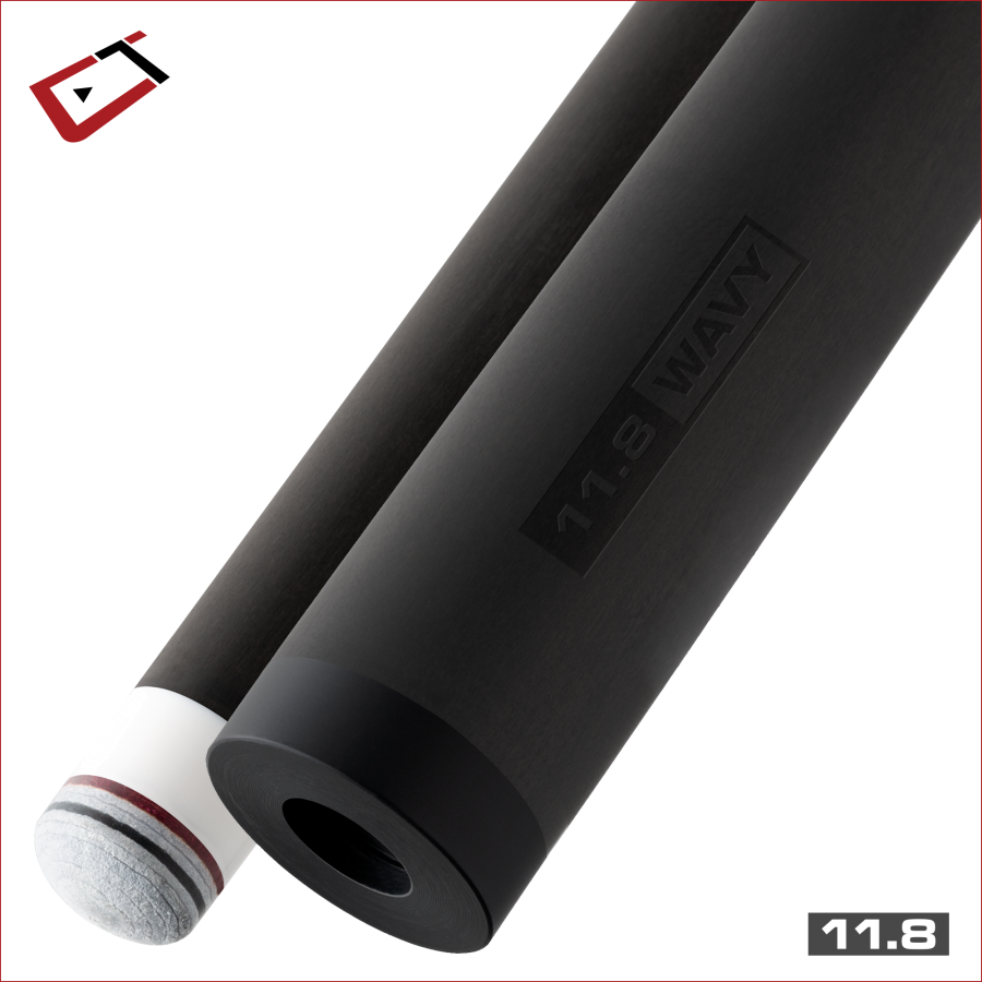 Oberteil, Pool, Cuetec Cynergy CT-15K Carbon, Wavy Joint, 11.8mm