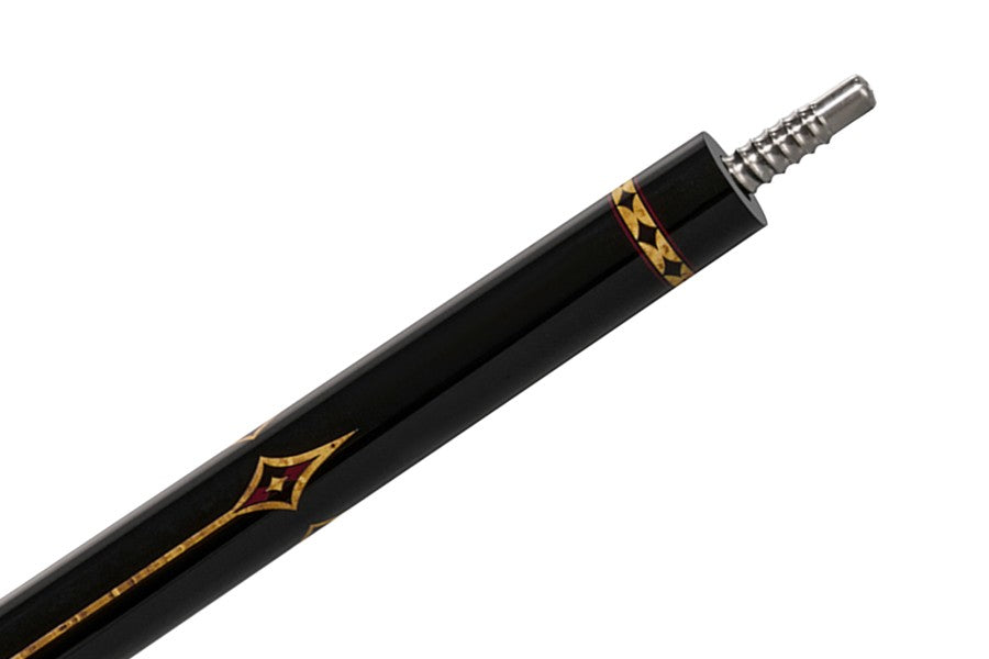 Billardqueue, Pool, EVO Crown Maxbing Edition, Royal White Leather Komplettset, 12.5mm, Radial