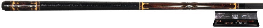 Billardqueue, Pool, EVO Crown Maxbing Edition, Ancient Oak Komplettset, 12.5mm, Radial