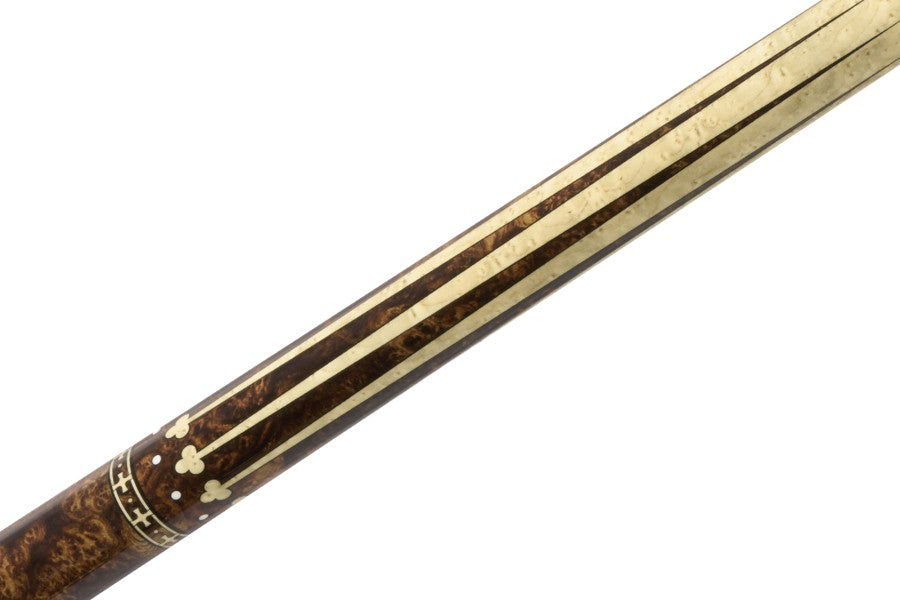 Billardqueue, Pool, EVO Royale Maxbing Edition, Gilded Oak Komplettset, 12.5mm, 3/8x10